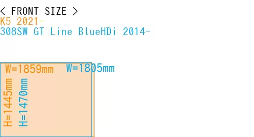 #K5 2021- + 308SW GT Line BlueHDi 2014-